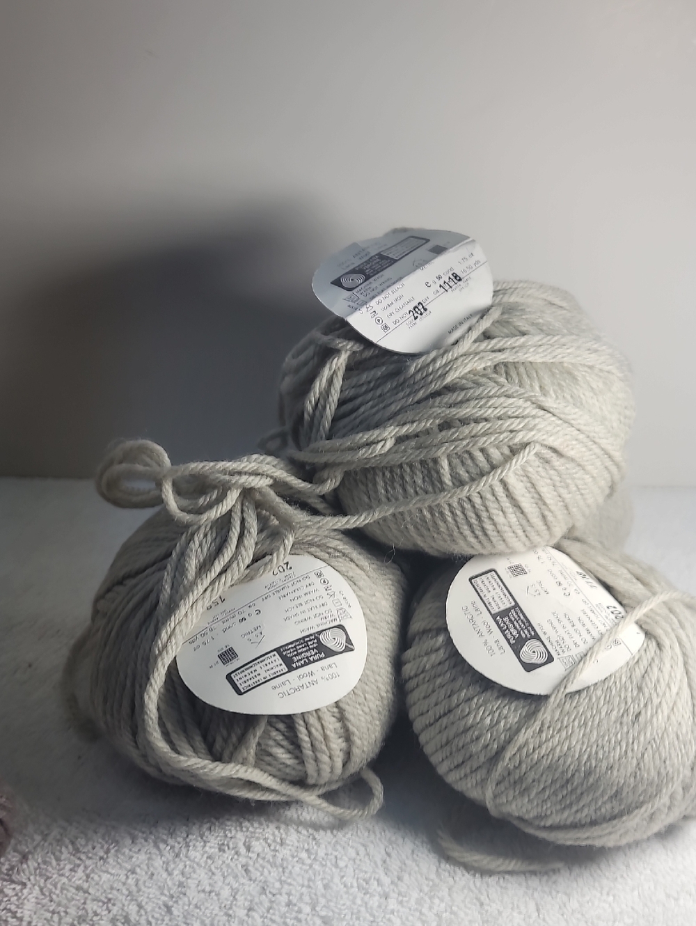 Filatura Di Crosa Yarn Wool Superwash 17 Balls 6 Different Colors - Picture 5 of 7